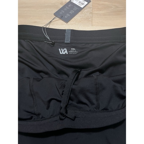 NWT VRST Men's XXL 5" Accelerate Running Brief Lined Short Pure Black MSRP $58 - Picture 5 of 8